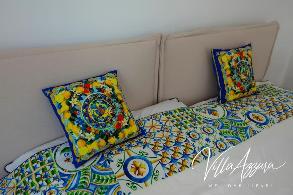 Ravissante Maison Bleue - Villa Azzura B&B Đảo Lipari Ngoại thất bức ảnh